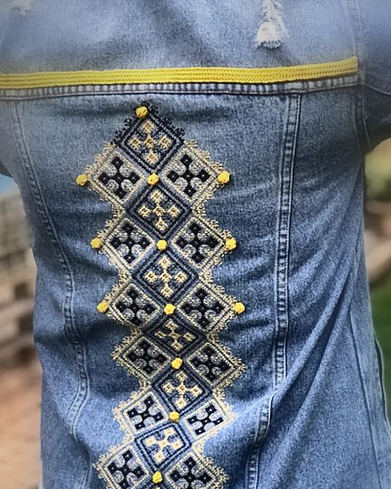 Chemise Jean Sfifa — Alif Design